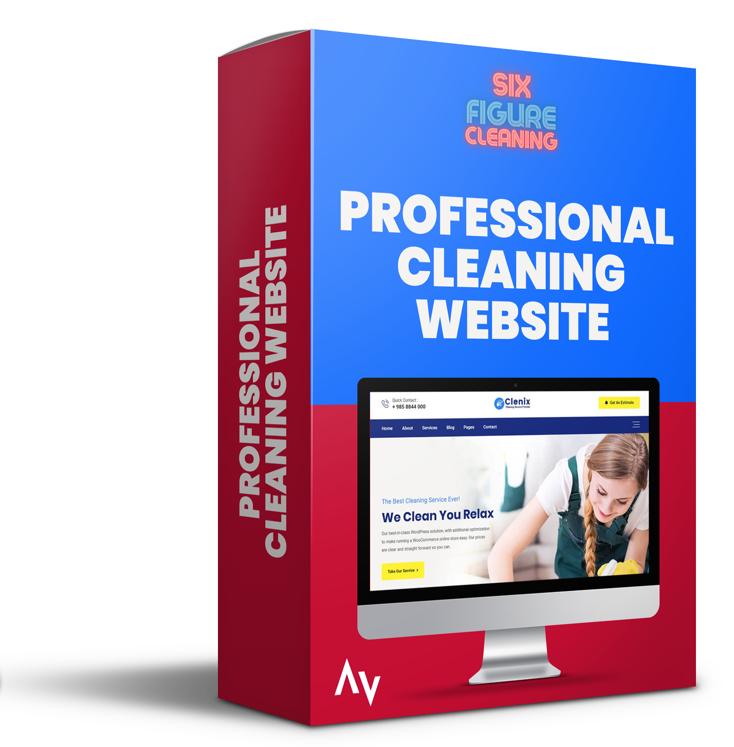 Professional Cleaning Website